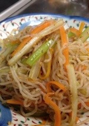 セロリのきんぴら-レシピのメイン写真