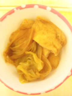 白菜と油揚げの煮浸し-レシピのメイン写真