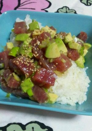 まぐろ★アボガド丼-レシピのメイン写真