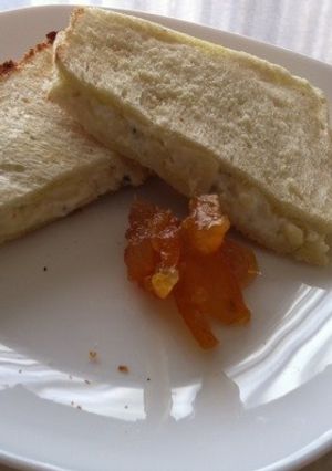 ランチパック風☆チーズホットサンド-レシピのメイン写真