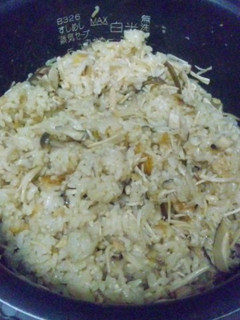 キノコご飯-レシピのメイン写真