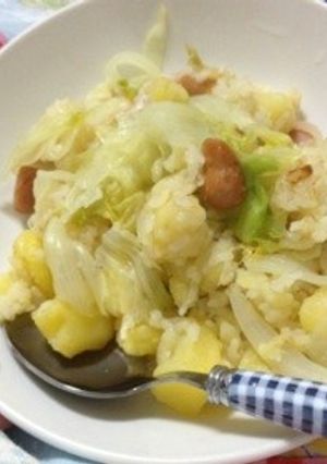 簡単レタスチャーハン-レシピのメイン写真