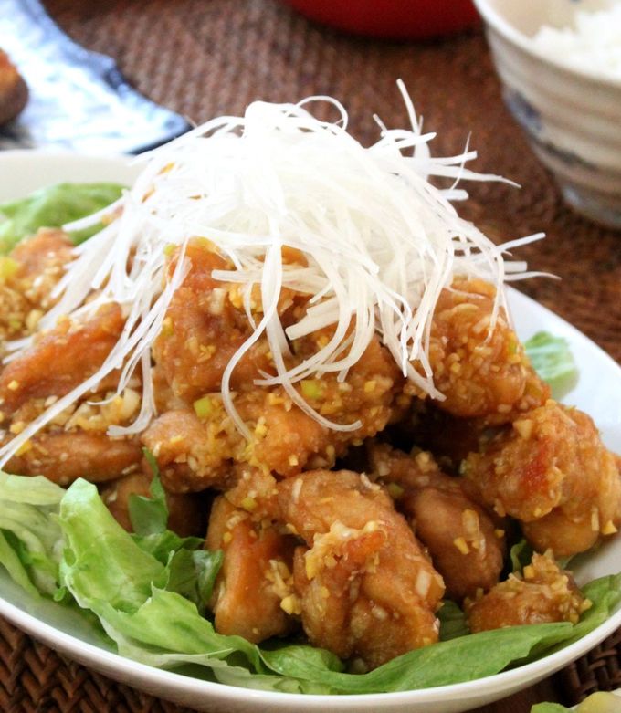カリカリ＆ジューシー油淋鶏　鶏の唐揚げ-レシピのメイン写真