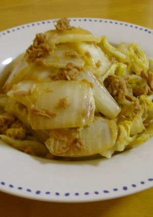 ■超簡単！ツナと白菜のチャッと煮■-レシピのメイン写真