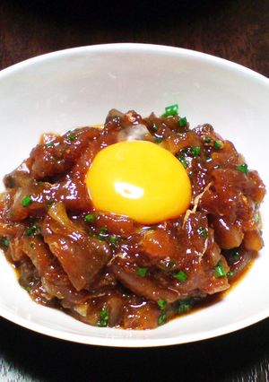 【超簡単】まぐろユッケ丼-レシピのメイン写真