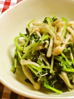 豆苗とえのきの明太バター炒め-レシピのメイン写真