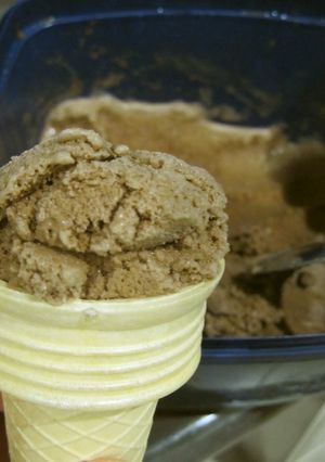 ココナッツミルクチョコアイスクリーム-レシピのメイン写真