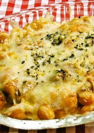 ひよこ豆のミートソースグラタン-レシピのメイン写真