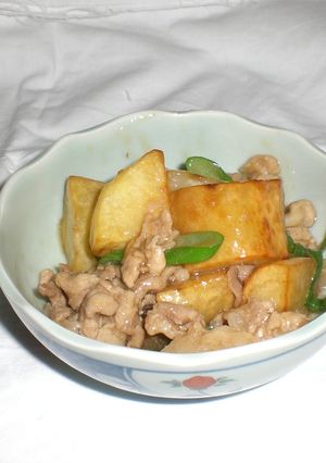 十勝産肉じゃが給食風-レシピのメイン写真