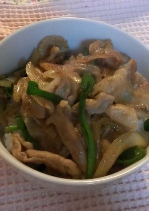 簡単すぎる♪甘辛豚丼-レシピのメイン写真