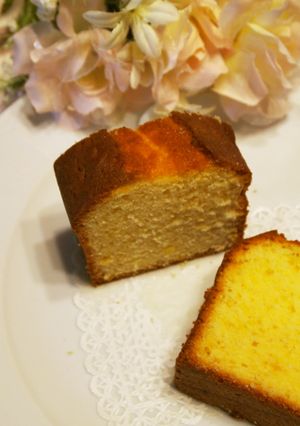 しっとりふわふわ♪はっさくパウンドケーキ-レシピのメイン写真