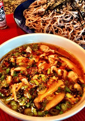 Pork Dipping Soba-レシピのメイン写真