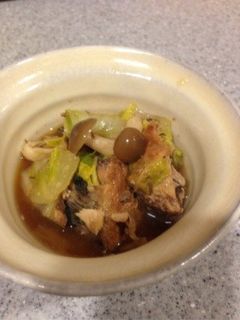 ★あっとゆう間★さば缶と白菜の麺つゆ煮-レシピのメイン写真