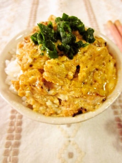 酒かす&豆鼓醤の卵丼-レシピのメイン写真