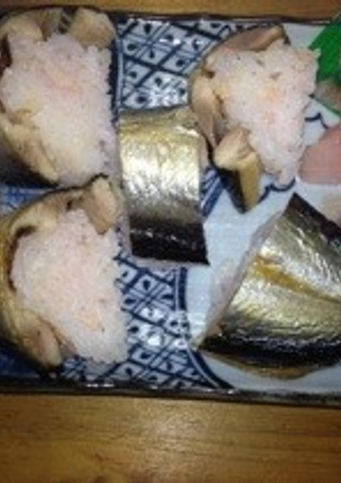 焼き秋刀魚ずし-レシピのメイン写真