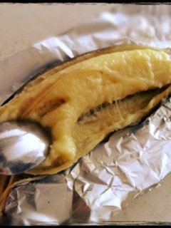 トースターde♡焼きバナナ-レシピのメイン写真