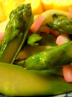 アスパラとかまぼこの醤油麹炒め-レシピのメイン写真