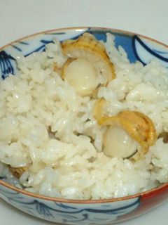 山椒と帆立の炊き込みご飯-レシピのメイン写真