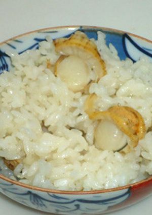 山椒と帆立の炊き込みご飯-レシピのメイン写真