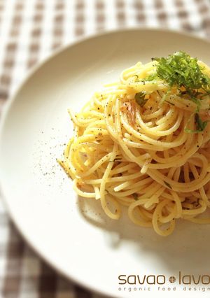 梅しそとアンチョビのパスタ-レシピのメイン写真