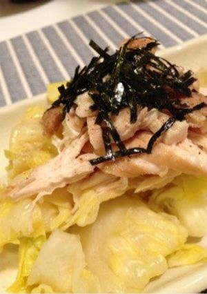 キャベツとささみの激ウマ！ごま油サラダ-レシピのメイン写真