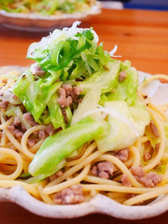 美味!塩昆布とキャベツのパスタ!-レシピのメイン写真