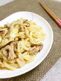 レンジで簡単ランチ＊焼肉タレで絶品うどん
