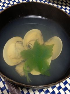 蛤のお吸い物-レシピのメイン写真