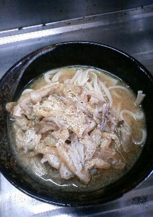 味噌うどん-レシピのメイン写真