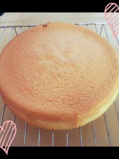 きめ細かい!ふわふわスポンジケーキ-レシピのメイン写真