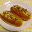なつかしのホットドッグ♪(カレー風味)