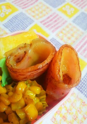 お弁当に☆ベーコンのチーズ巻き-レシピのメイン写真