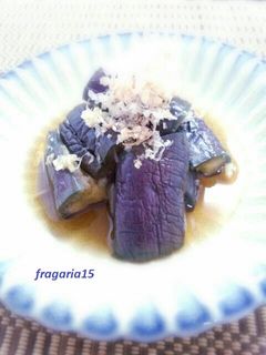 ノンオイル!なすの煮びたし-レシピのメイン写真