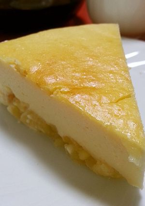 パイナップル入りベイクドチーズケーキ-レシピのメイン写真