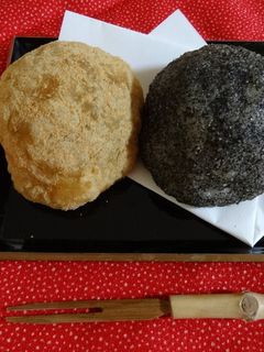 圧力鍋でおはぎ2種 いもあんも同時に-レシピのメイン写真