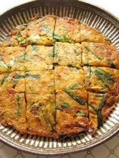 豆腐とにらのチヂミ-レシピのメイン写真