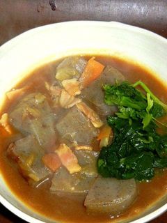 こんにゃくのカレー煮-レシピのメイン写真