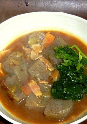 こんにゃくのカレー煮-レシピのメイン写真