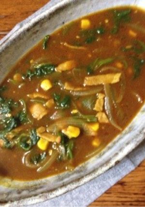 すぐできる☆ほうれん草カレー-レシピのメイン写真