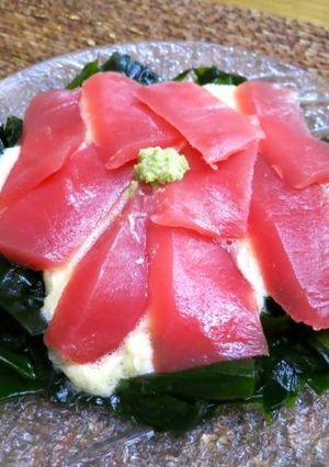 マグロと長芋のサラダ-レシピのメイン写真