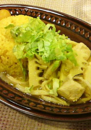 塩麹でターメリックライス-レシピのメイン写真