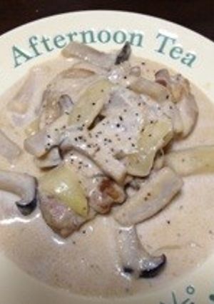 チキンとエリンギのクリーム煮-レシピのメイン写真