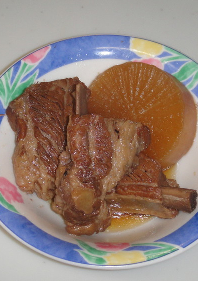 [簡単]豚スペアリブと大根の煮物-レシピのメイン写真