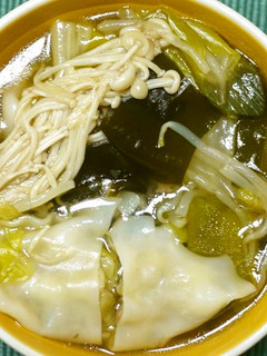 和風スープ餃子-レシピのメイン写真