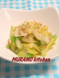 ~簡単 長ネギバター炒め~-レシピのメイン写真