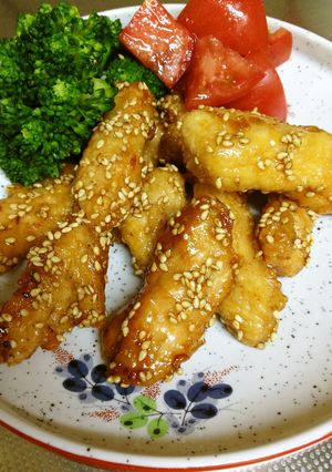 むね肉で☆名古屋風甘辛チキンバー-レシピのメイン写真