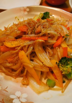 ボリュームたっぷり中華風野菜炒め-レシピのメイン写真