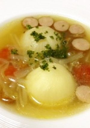 とろ～り　かぶ丸ごとスープ♪-レシピのメイン写真