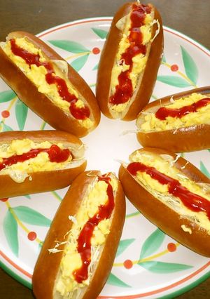 たまごドッグ　朝食を食べよう!!５-レシピのメイン写真