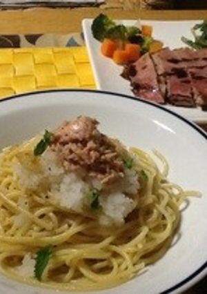 大根とツナのパスタ♪-レシピのメイン写真